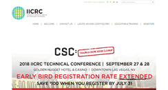 Desktop Screenshot of iicrc.org
